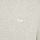 CHERRY BASIC TURTLE NECK T-SHIRT [OATMEAL]
