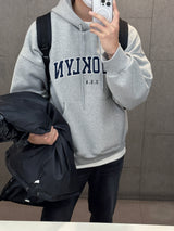 オーバーサイズブルックリンフーディ / Oversized-fit Brooklyn Hoodie (3 colors)