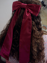 Long Satin Ribbon Hair Pin (6611845447798)