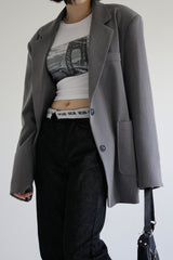 オビオープンデニムパンツ / no.7710 Obi Open Denim Pants