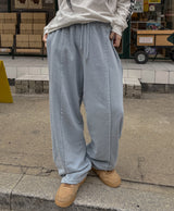 (UNISEX) アワーダメージワイドトレーニングパンツ