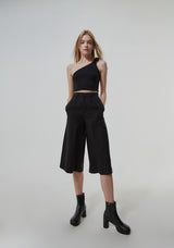 UNBLANCED WRINKLE TOP_BLACK (6682294648950)