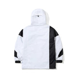 CHAOTIC INCISION HOODED JACKET