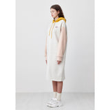 HOODIE LONG JERSEY DRESS_LIGHT GRAY (6609955127414)