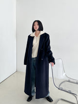 リブハーフジップアップニット / Ribbed Half Zip Up Knit (4color)