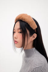 버니 헤드밴드_소프트 브라운 / Bunny headband_soft brown (6656021594230)