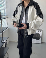 90's コーティングレザージャンパー / 90's Coating Leather Jumper (2 colors)