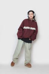ミッドカラーパイピングジップアップ / Mid Colour Piping Zip-Up