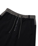  PIPPING MIX PANTS_BLACK