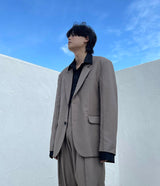 パイプ ピンタック ジャケット / OWN Pipe Pintuck Jacket (Set - Up / 2 colors)