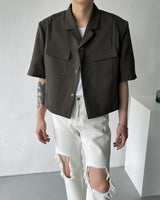 ドューワインクロップドジャケット / TAP Dewine Cropped Jacket (2 colors)