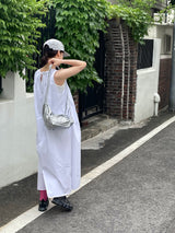 Future silver backpack