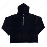マルチコーデュロイセミジップアップフーディー/Multi-corduroy semi- zip-up hood (3 colors)