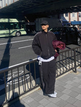 No.0547 3ラインスウェットセット ジップアップ