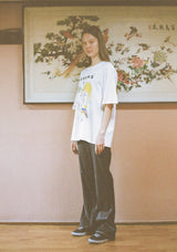Happy Birthday to Me Oversized Supima cotton T-shirt 02 (6599528284278)