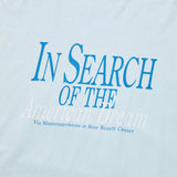 アメリカンドリームクロップTシャツ/AMERICAN DREAM CROP TEE [SKY BLUE]