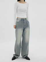 ライトキャットデニムパンツ / no.522 Light Cat Denim Pants