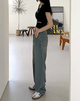 ネームレタリングプリントクロップショートスリーブTシャツ