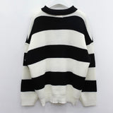 poly kara dangara button knit