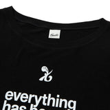 BEAUTY symbol long-sleeved T-Shirt (BLACK)