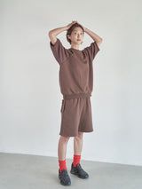 コットンスウェットシャツ [ BROWN ]