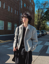 モヘアベリーハーフジャケット (3 color)