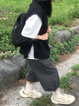 カプリワイドストリングパンツ