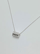 silver925ロールネックレス