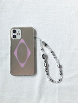 JSG Silver Blend Crystal Beads Strap - Normal