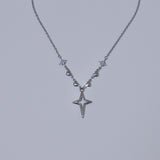 heart star necklace