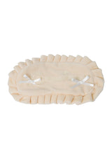 VELVET RIBBON PAJAMA EYE PATCH (IVORY)