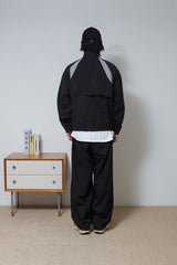 ラインシェルトラックジャケット/Line Shell Track Jacket (Black)