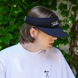 Palm Tree Logo Sun Cap Black