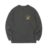 スポーツピグメントロングTシャツ／KIRSH SPORTS PIGMENT LONG SLEEVE T-SHIRT [CHARCOAL]