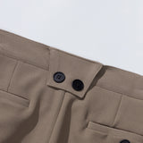 バックポイントツータックスラックス / BACK POINT TWO TUCK SLACKS - BEIGE