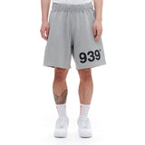 939 LOGO SWEAT SHORTS (GRAY)
