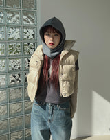 ダイブクロップぺディッドベスト/Dive Crop Padded Vest (3color)