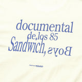 サンドイッチボーイズTシャツ/SANDWICH BOYS TEE [IVORY]