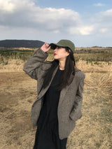 Tom check jacket