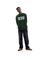 939 LOGO KNIT (GREEN)