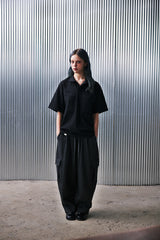 N-BT ポケット 1/2 カラーT (Black)