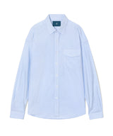 ミックスストライプシャツS93/Mix Stripe Shirt S93 Sky Blue