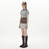 Flower Crop-T [Mint_strawberry] (6592904331382)