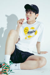ロゴハーフパンツ / BLACK LOGO HALF PANTS
