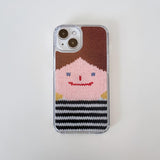 スマイリーフェイスハードジェルケース