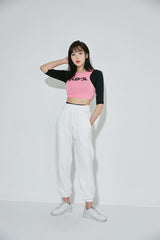 リークロップTシャツ / (9045) Le3 Crop Tee