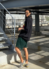 コードュロイハーフパンツ
