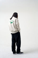 ハーフジップスウェットシャツ / Half-Zip Sweatshirt_Navy