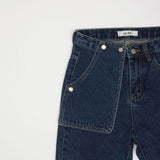 ストレートフィットスナップポケットデニムパンツ / STRAIGHT FIT SNAP POCKET DENIM PANTS [6888]