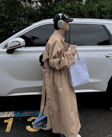ダディフットバックケープトレンチコート / Daddy Fit Back Cape Trench Coat (3 color)